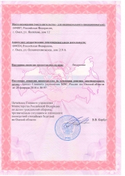 Лицензия на осуществление деятельности стр.2